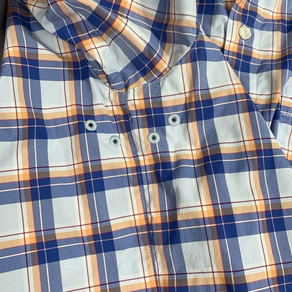 Tommy Bahama Siesta Key Plaid Stretch Button Down Shirt Mens M - Picture 5 of 10